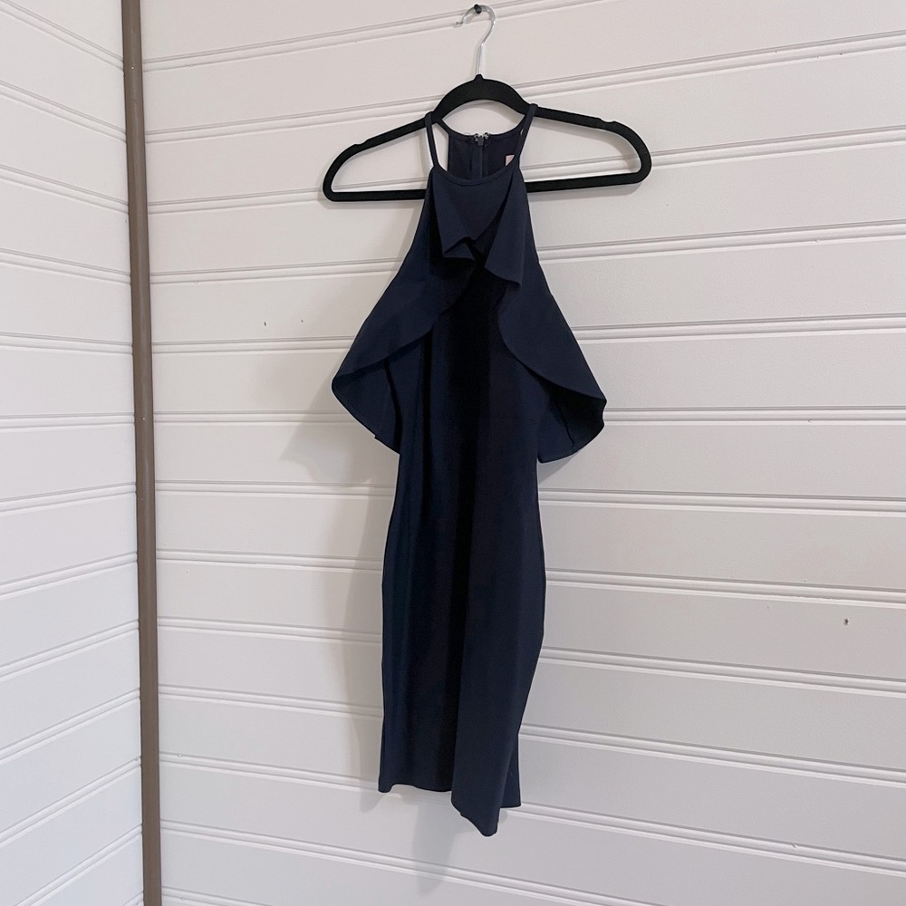Navy blue dress